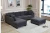 Picture of LIBERTY PREMIUM Sectional Sofa with Ottoman (Dark Grey) 