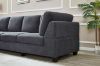 Picture of LIBERTY PREMIUM Sectional Sofa with Ottoman (Dark Grey) 