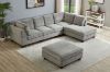 Picture of LIBERTY Premium Sectional Sofa (Light Grey)  - Chaise Facing Right 