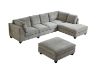 Picture of LIBERTY Premium Sectional Sofa (Light Grey)  - Chaise Facing Right 