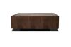 Picture of SKARA Genuine Walnut Veneer Square Coffee Table