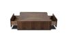 Picture of SKARA Genuine Walnut Veneer Square Coffee Table