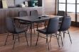 Picture of BRUTUS 1.5M 5PC/7PC Sintered Stone Top Dining Set (Dark Grey)