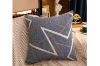 Picture of COLOR STRIPED Chenille Cushion - Dark Blue