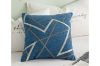 Picture of COLOR STRIPED Chenille Cushion with Inner - Dark Blue