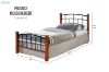 Picture of MINDY Metal Bed Frame - Single 