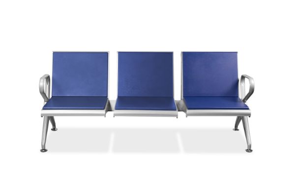 Picture of ORBIT 3 - Seater Tandem Seating with Cushion (Blue)