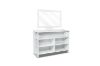 Picture of LEGARE Tool Free COTTAGE Dresser with Mirror by Legaré (White)