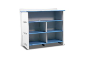 Picture of LEGARE Tool Free Dresser by Legaré  (Blue) - Single Dresser