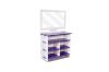 Picture of LEGARE Tool Free Dresser with Mirror by Legaré  (Purple) 