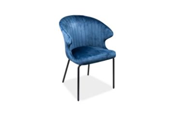 Picture of VOSKA Velvet Fabric Dining Chair