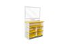 Picture of LEGARE Tool Free Dressing Table by Legaré (Yellow)  - Single Dressing Table