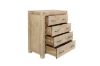 Picture of SPRINGBROOK 4-Drawer Solid Acacia Wood Tallboy