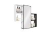 Picture of ROZE Mounted Storage Cabinet with Mirror Door and 4 Open Shelves