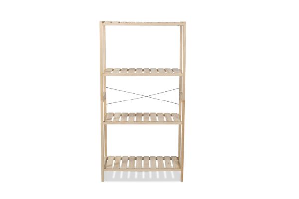 Picture of SCANDI 116cmx60cm 4-Tier Rectangle Shelf 