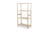 Picture of SCANDI 116cmx60cm 4-Tier Rectangle Shelf 