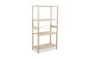 Picture of SCANDI 116cmx60cm 4-Tier Rectangle Shelf 