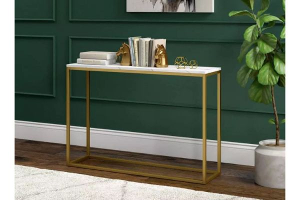 Picture of AYDAN 1M Marble Top Console Table