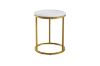 Picture of AYDAN D50 Round Marble Top Side Table 