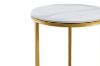 Picture of AYDAN D50 Round Marble Top Side Table 