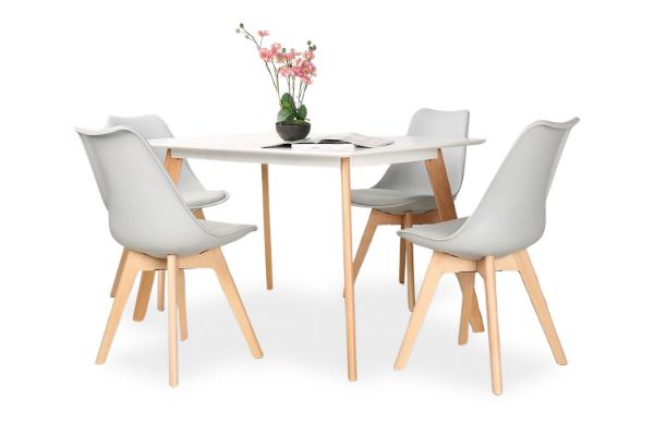 Picture of EFRON 5PC Dining Set (Grey) -  1.2M Table