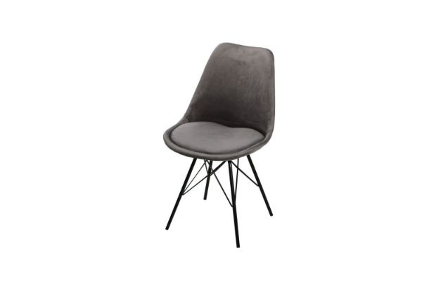 Picture of GAZEL Velvet Dining Chair - Grey