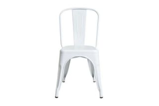 Picture of TOLIX Replica Dining Chair - Gloss White