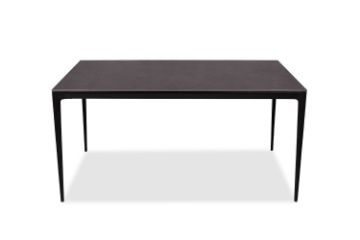 Picture of BRUTUS 1.5M Sintered Stone Top Aluminum Frame&Leg Dining Table (Dark Grey)