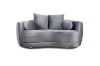 Picture of WESLEY 3/2 Velvet Sofa Range (Grey)