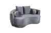 Picture of WESLEY 3/2 Velvet Sofa Range (Grey)