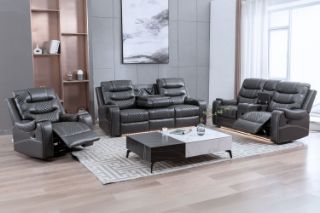 Picture of LAKELAND Manual Reclining Sofa Range - 3RRC+2RRC+1R Sofa Set