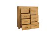Picture of HEYFIELD 7-Drawer Solid Oak Tallboy