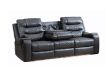 Picture of LAKELAND Manual Reclining Sofa Range - 3 Seat with Drop Down Cup Holders & Pop Socket (3RRC)