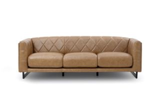 Picture of BERKSHIRE 100% Genuine Leather Sofa Range - 3 Seater