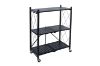 Picture of NNEVL 87cmx71cm 3-Tier Foldable Shelves with Wheels