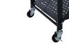 Picture of NNEVL 87cmx71cm 3-Tier Foldable Shelves with Wheels