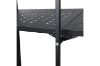 Picture of NNEVL 125cmx71cm 4-Tier Foldable Shelves with Wheels