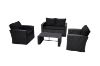 Picture of BANER 4PC Outdoor Lounge Set with Coffee Table