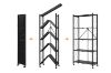 Picture of NNEVL 158cmx71cm 5-Tier Foldable Shelves with Wheels