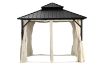 Picture of BROOME 3Mx3M Double Roof Gazebo with Aluminium Stakes (Black)