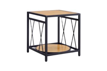 Picture of TATUM 50cmx45cm 2-Tier End Table with Storage Shelf