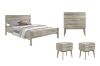 Picture of BALLINA Solid Acacia Wood Bedroom Range - 4PC Queen