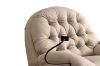 Picture of BAVA 360° Swivel Power Recliner Lounge Chair with Mobile Holder (Beige)