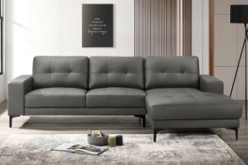 Picture of AMIRA 100% Genuine Leather Sectional Sofa