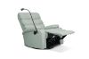 Picture of OLIVIO 360° Swivel Manual Recliner Lounge Chair With Mobile Holder (Light Green)