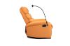 Picture of OLIVIO 360° Swivel Manual Recliner Lounge Chair With Mobile Holder (Orange)