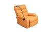 Picture of OLIVIO 360° Swivel Manual Recliner Lounge Chair With Mobile Holder (Orange)