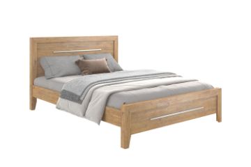 Picture of EMERSON Solid Acacia Wood Bedframe - Super King