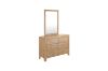 Picture of EMERSON 6-Drawer Dresser with Mirror (Solid Acacia Wood)