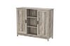 Picture of SIMEON 2-Door Storage Cabinet with Shelves (Oak)